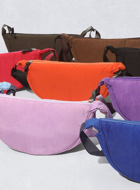 Sparkle Purple Waist Bag - Khotwh
